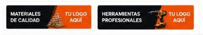 Vista previa del espacio Banner Doble